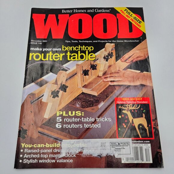 Wood Better Homes & Gardens Magazine Lot December 2001 February October December - Picture 8 of 11